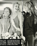 contest Denmark 1985 with winner and Eileen Ford - danish unknown