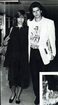 b/w with J.T. at the airport - ital. MODA 10/86