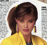 "CLOSE-UP SUL MAQUILLAGE" - ital. AMICA 14.09.87 by Lothar Schmidt