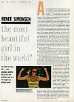 "the most beautiful girl" 2 - oz CLEO 7-88 by Gilles Bensimon