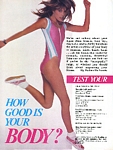 "How good is your body?" 1 - australian Cosmo 04/86 by Bruno Gaget