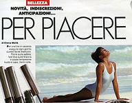 "PER PIACERE" - ital. GRAZIA 02.08.87 #2423 by Gilles Bensimon