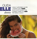 "GUIDA ELLE dietetica" eating watermelon - ital. ELLE 6-88 by Bensimon