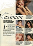 "Body Maximum" - 1 U.S. NYT Mag. 03.03.85 by Norman Parkinson