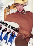 "DASH & WRAP" 2 - U.K. The Sunday Times Fashion Special 28.09.86 by Stevie Hughes
