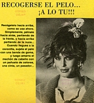"RECOGERSE EL PELO..." - chile TU #24 1988 by Gilles Bensimon