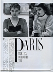 "PARIS TRICOTS..." 1 b/w - french VOGUE 10-1983 # 640 by Albert Watson