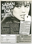 "BLIV MILLIONAER..." 2 b/w - danish Billed Bladet by Leif Nygaard