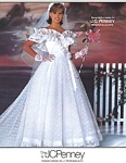 JC Penney bridal couture 3 - U.S. Brides 2-3 1983