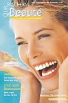 german CLUB BIOTHERM mag. Aug./Sep. 1999 cover by Hans Feurer (Biotherm Eau Vitaminee ad. pic)