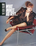 "WHAT MAKES US SEXY?" - oz Cleo 7-84 serie french ELLE 30.01.83 by Marc Hispard