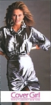 Cover Girl 8 Top Model ´90 folder silver dress - french unknown