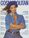 german COSMOPOLITAN Feb. 1984 cover by Walter Kober