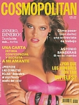 span. COSMOPOLITAN Apr. 1991 cover by Francesco Scavullo