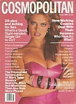 U.S. March 1986 COSMOPOLITAN cover by Francesco Scavullo