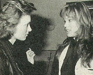 danish - at her agency 1985 talking to a woman