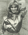 danish SE OG HOR - at her agency 1985 outside modeling