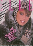 french ELLE 6. Dec. 1982 cover by Marc Hispard