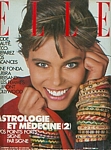 french ELLE 9. June 1986 cover by Bill King