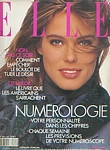 french ELLE 8. Feb. 1988 cover by Marc Hispard