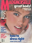 U.S. Mademoiselle Feb. 1985 cover by Bill King