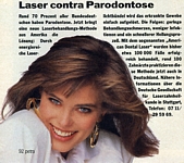 german petra Feb. 1992 Laser contra Parodontose