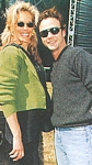 danish BILLED BLADET 1998 - pregnant, green wool-jacket, sunglasses, with Thomas