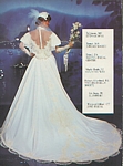 Reflections 1 bridal couture - U.S. Modern Bride 10-11 1983