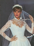 Reflections 4 bridal couture - U.S. Modern Bride 10-11 1983