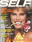 U.S. SELF May 1987 cover by Avedon