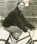 on bike at triathlon 1989? b/w