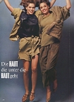 "Die Haut, die unter die Haut geht" 3 - german VOGUE 3-1984 by Bill King