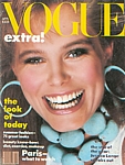 U.S. VOGUE Apr. 1983 cover by Avedon