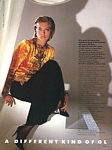 U.S. VOGUE Sep. 1985 "A DIFFERENT KIND OF GLAMOUR" 1 by Horst